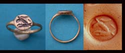 Ring, Roman, Men's, Capricorn Intaglio, ca. 2nd-3rd Cent